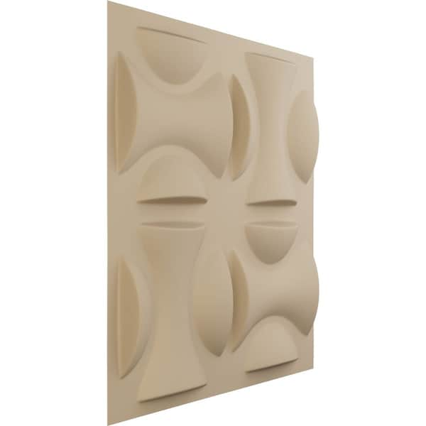 19 5/8in. W X 19 5/8in. H York EnduraWall Decorative 3D Wall Panel, Total 32.04 Sq. Ft., 12PK